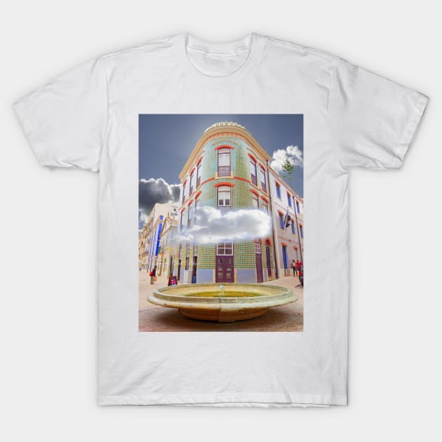 gaveto. surreal urban ps installation T-Shirt by terezadelpilar